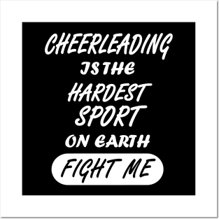 Cheerleading pompoms girls women sports Posters and Art